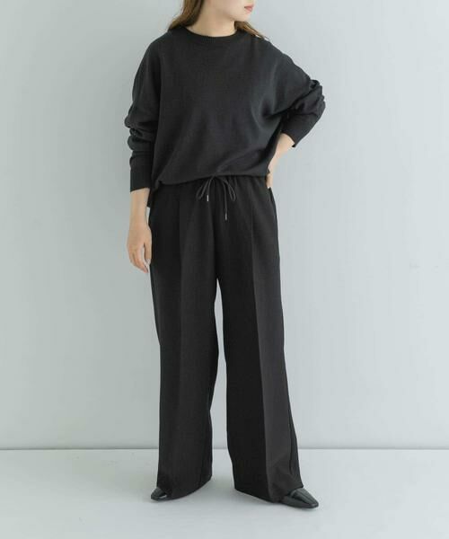 Sonny Label / サニーレーベル その他パンツ | タックワイドイージーパンツ | 詳細11