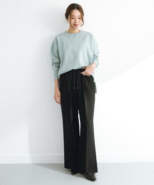 Sonny Label / サニーレーベル その他パンツ | タックワイドイージーパンツ | 詳細5