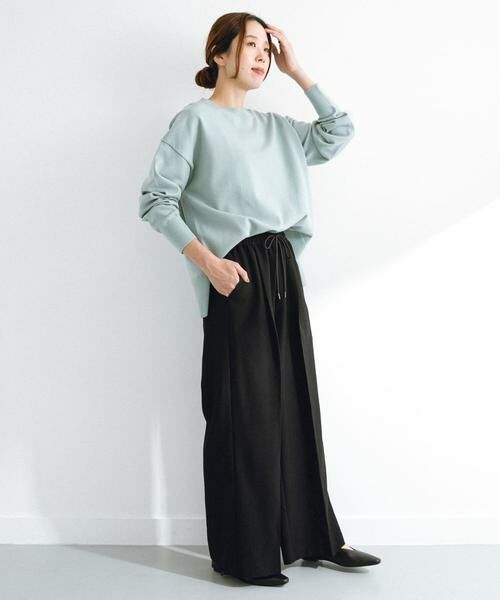 Sonny Label / サニーレーベル その他パンツ | タックワイドイージーパンツ | 詳細6