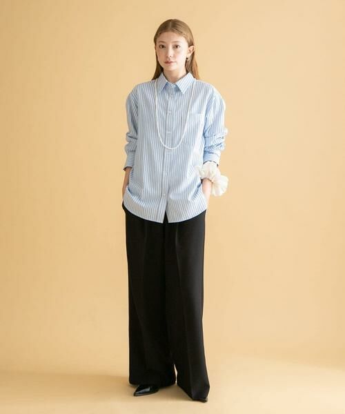 Sonny Label / サニーレーベル その他パンツ | タックワイドイージーパンツ | 詳細7