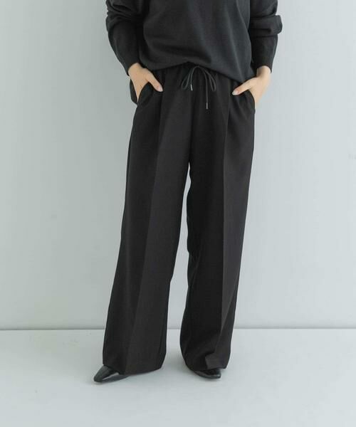 Sonny Label / サニーレーベル その他パンツ | タックワイドイージーパンツ | 詳細9