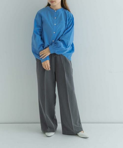 Sonny Label / サニーレーベル その他パンツ | タックワイドイージーパンツ | 詳細28