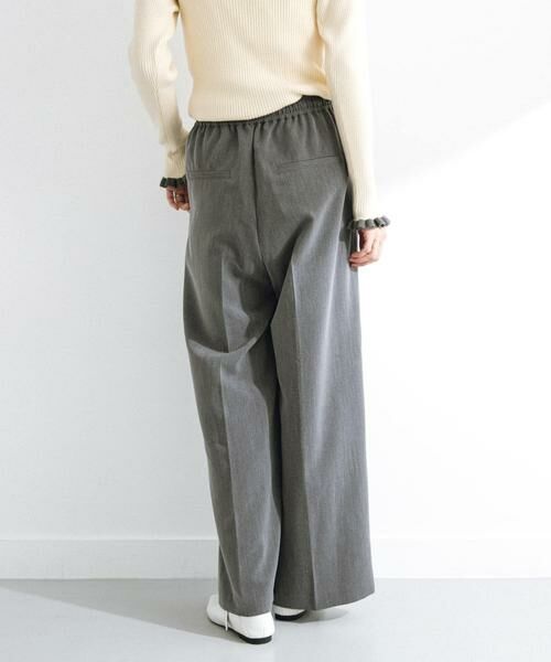 Sonny Label / サニーレーベル その他パンツ | タックワイドイージーパンツ | 詳細19