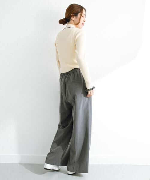 Sonny Label / サニーレーベル その他パンツ | タックワイドイージーパンツ | 詳細22