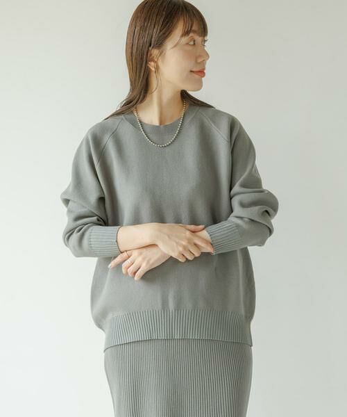 Sonny Label / サニーレーベル ワンピース | 『WEB限定』スウェットライクニット×スカートセットアップ | 詳細12