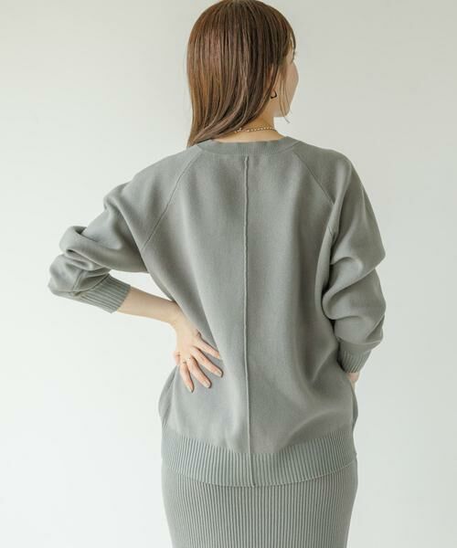 Sonny Label / サニーレーベル ワンピース | 『WEB限定』スウェットライクニット×スカートセットアップ | 詳細14