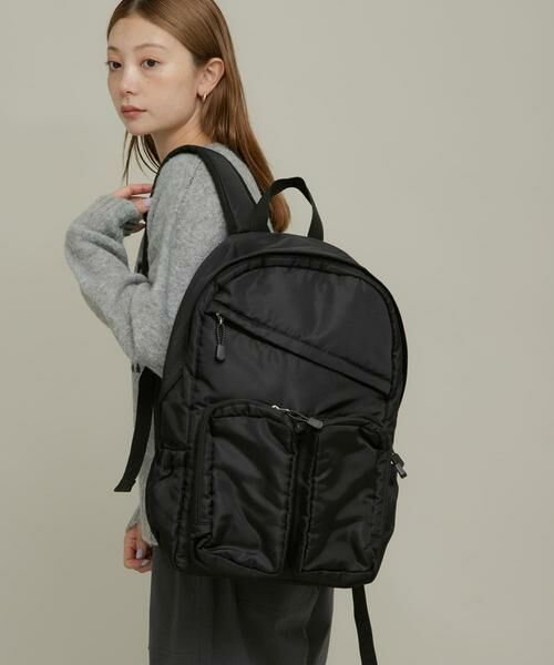 Sonny Label / サニーレーベル リュック・バックパック | グログランユースフルリュック（ブラック）