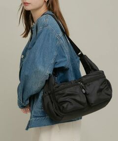 Sonny Label / サニーレーベル ショルダーバッグ | グログラン2ポケットショルダーバッグ