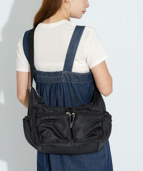 Sonny Label / サニーレーベル ショルダーバッグ | グログラン2ポケットショルダーバッグ | 詳細3