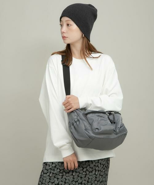 Sonny Label / サニーレーベル ショルダーバッグ | グログラン2ポケットショルダーバッグ | 詳細9
