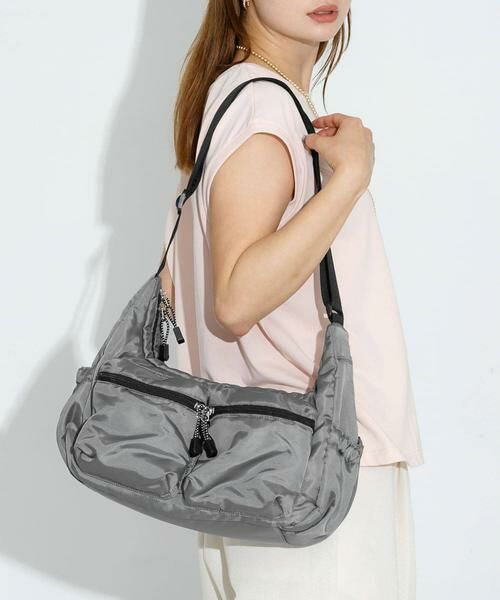 Sonny Label / サニーレーベル ショルダーバッグ | グログラン2ポケットショルダーバッグ | 詳細10