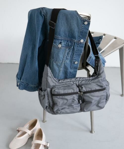 Sonny Label / サニーレーベル ショルダーバッグ | グログラン2ポケットショルダーバッグ | 詳細12