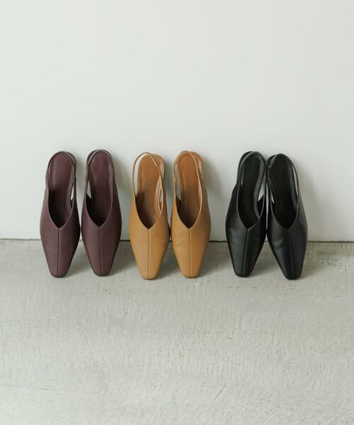 Sonny Label / サニーレーベル パンプス | バックストラップスクエアパンプス | 詳細5