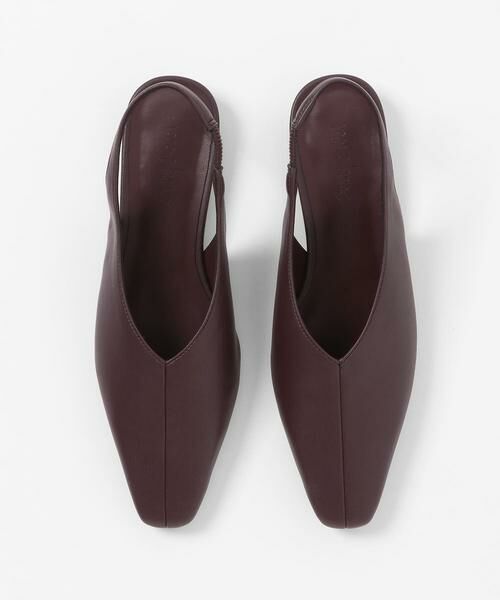 Sonny Label / サニーレーベル パンプス | バックストラップスクエアパンプス | 詳細8