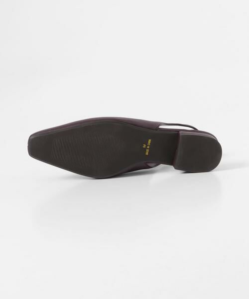 Sonny Label / サニーレーベル パンプス | バックストラップスクエアパンプス | 詳細10