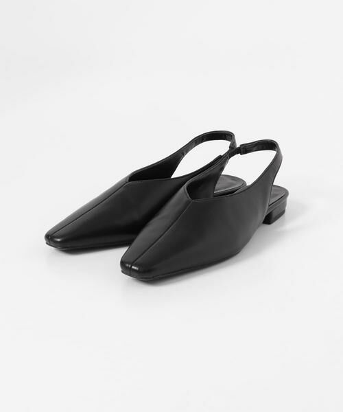 Sonny Label / サニーレーベル パンプス | バックストラップスクエアパンプス | 詳細13