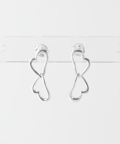 Sonny Label / サニーレーベル ピアス・イヤリング | Double heart pierce | 詳細6