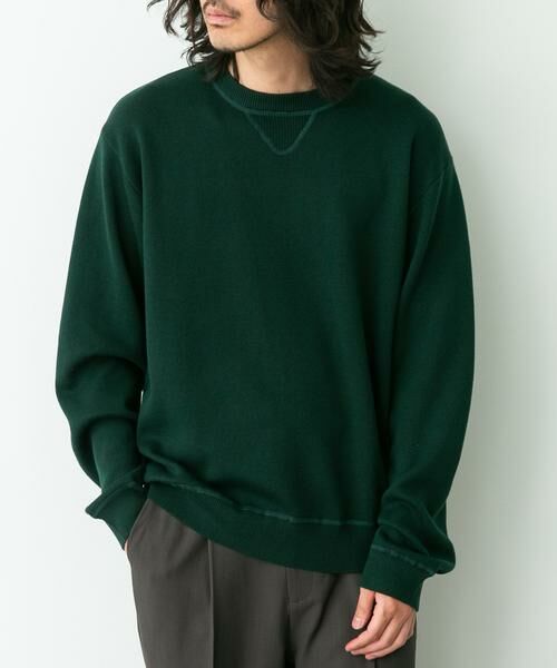 Sonny Label / サニーレーベル ニット・セーター | スウェットライクニットプルオーバー | 詳細12