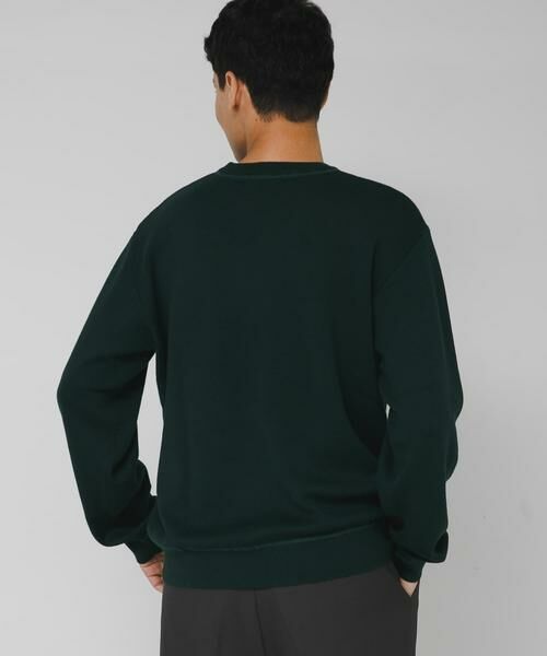 Sonny Label / サニーレーベル ニット・セーター | スウェットライクニットプルオーバー | 詳細3