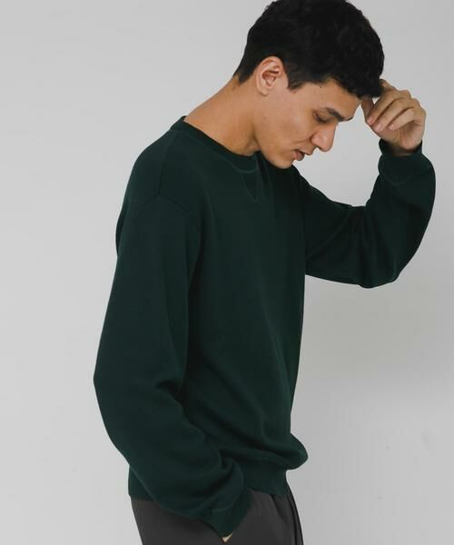 Sonny Label / サニーレーベル ニット・セーター | スウェットライクニットプルオーバー | 詳細4