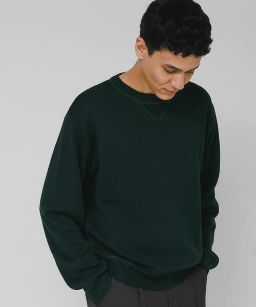 Sonny Label / サニーレーベル ニット・セーター | スウェットライクニットプルオーバー | 詳細5