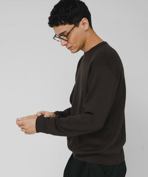 Sonny Label / サニーレーベル ニット・セーター | スウェットライクニットプルオーバー | 詳細18