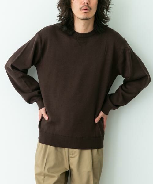 Sonny Label / サニーレーベル ニット・セーター | スウェットライクニットプルオーバー | 詳細29