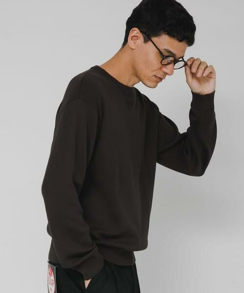 Sonny Label / サニーレーベル ニット・セーター | スウェットライクニットプルオーバー | 詳細20