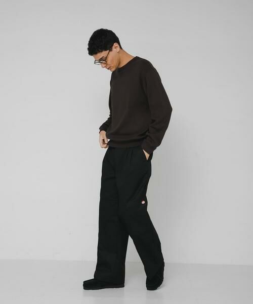 Sonny Label / サニーレーベル ニット・セーター | スウェットライクニットプルオーバー | 詳細23