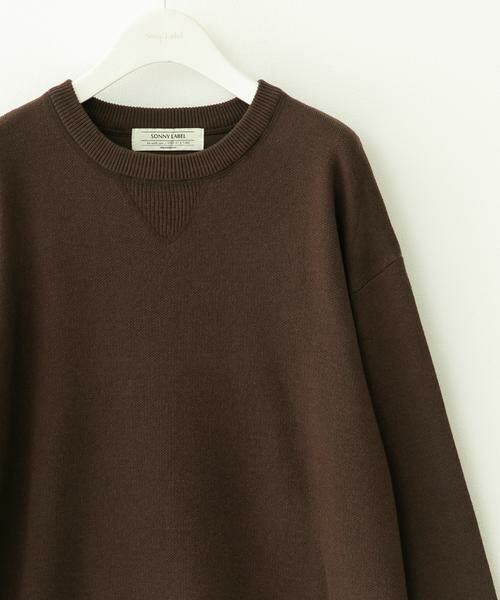 Sonny Label / サニーレーベル ニット・セーター | スウェットライクニットプルオーバー | 詳細26