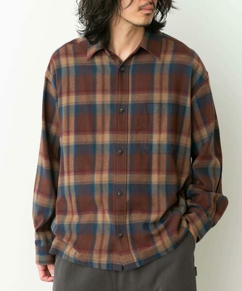 Sonny Label / サニーレーベル シャツ・ブラウス | リラックスフィットチェックレギュラーシャツ | 詳細11