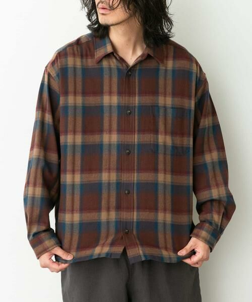 Sonny Label / サニーレーベル シャツ・ブラウス | リラックスフィットチェックレギュラーシャツ | 詳細12