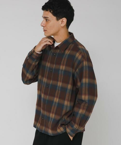 Sonny Label / サニーレーベル シャツ・ブラウス | リラックスフィットチェックレギュラーシャツ | 詳細2