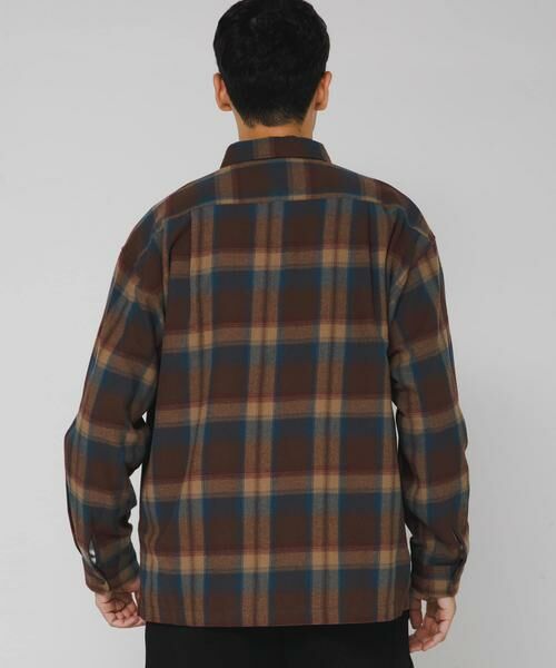 Sonny Label / サニーレーベル シャツ・ブラウス | リラックスフィットチェックレギュラーシャツ | 詳細3