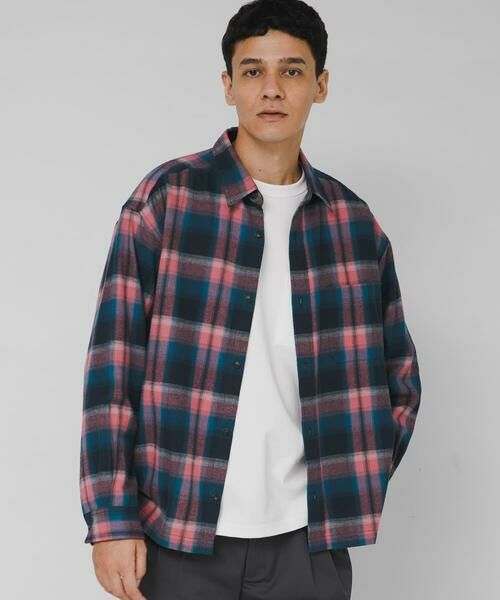 Sonny Label / サニーレーベル シャツ・ブラウス | リラックスフィットチェックレギュラーシャツ | 詳細17