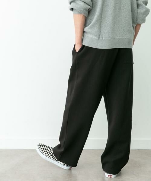 Sonny Label / サニーレーベル その他パンツ | リラックスワイドスウェットパンツ | 詳細1