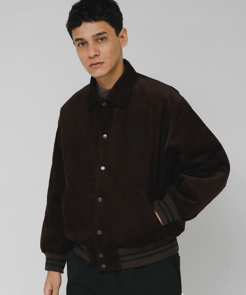 Sonny Label / サニーレーベル ブルゾン | 『別注』GEM SPORTSWEAR×Sonny Label　コーデュロイパデッドブルゾン | 詳細1