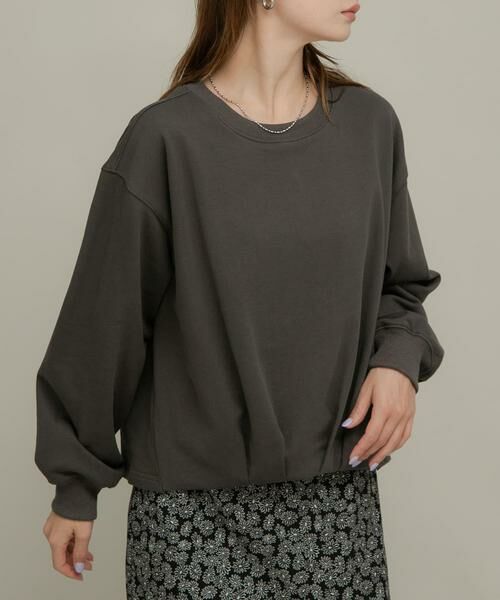 Sonny Label/サニーレーベル フロントタックスウェット チャコールグレー FREE Sonny Label/サニーレーベル フロントタックスウェット チャコールグレー FREE
