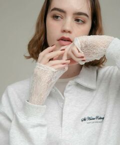 Sonny Label / サニーレーベル Tシャツ | 『WEB限定』レーススリーブレイヤードロングTシャツ