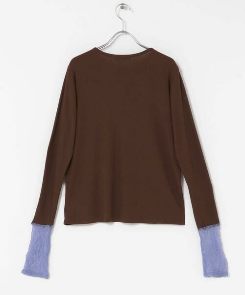 Sonny Label / サニーレーベル Tシャツ | 『WEB限定』レーススリーブレイヤードロングTシャツ | 詳細11