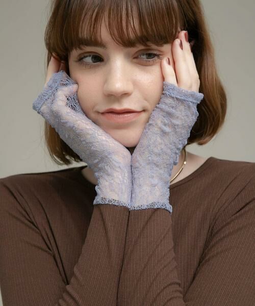 Sonny Label / サニーレーベル Tシャツ | 『WEB限定』レーススリーブレイヤードロングTシャツ | 詳細2