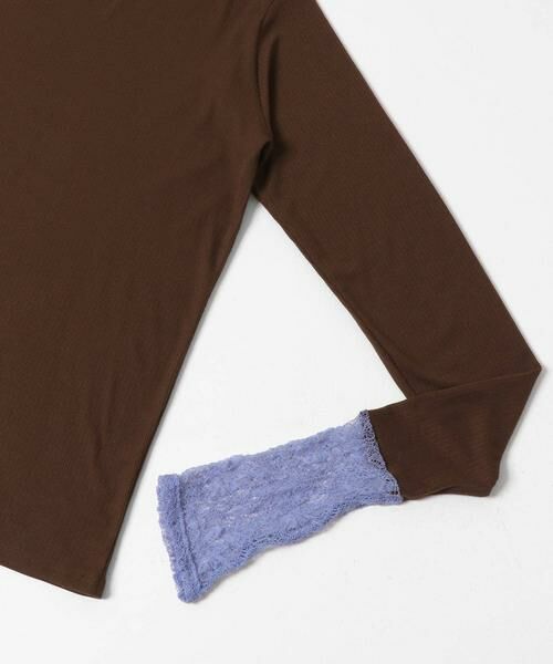 Sonny Label / サニーレーベル Tシャツ | 『WEB限定』レーススリーブレイヤードロングTシャツ | 詳細9