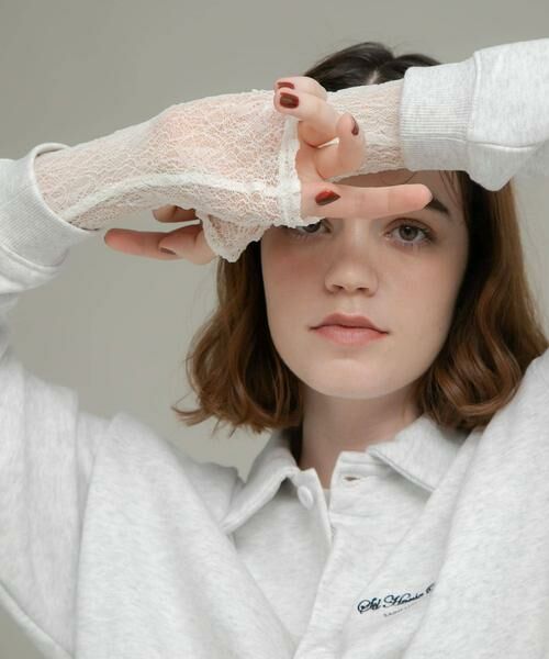 Sonny Label / サニーレーベル Tシャツ | 『WEB限定』レーススリーブレイヤードロングTシャツ | 詳細16