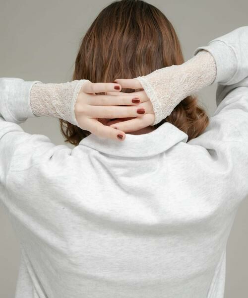 Sonny Label / サニーレーベル Tシャツ | 『WEB限定』レーススリーブレイヤードロングTシャツ | 詳細17