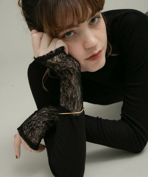 Sonny Label / サニーレーベル Tシャツ | 『WEB限定』レーススリーブレイヤードロングTシャツ | 詳細24