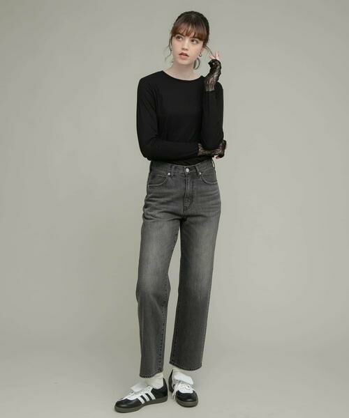 Sonny Label / サニーレーベル Tシャツ | 『WEB限定』レーススリーブレイヤードロングTシャツ | 詳細28