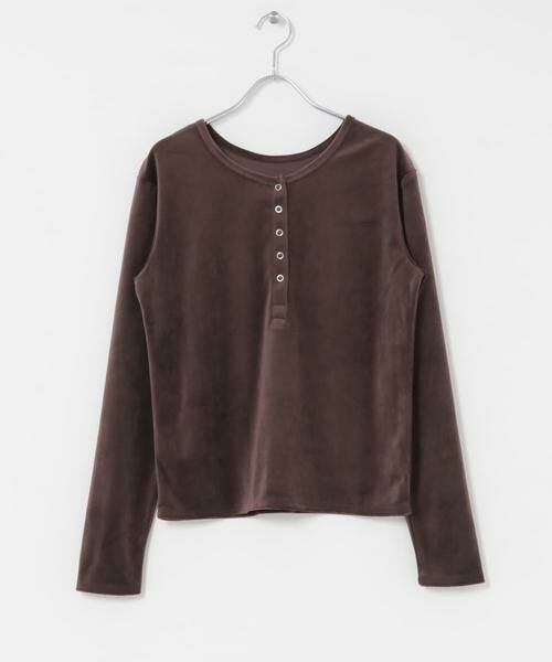 Sonny Label / サニーレーベル Tシャツ | 『UR TECH』ベロアヘンリーネックプルオーバー | 詳細8