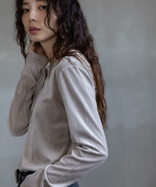 Sonny Label / サニーレーベル Tシャツ | 『UR TECH』ベロアヘンリーネックプルオーバー | 詳細17