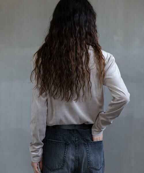 Sonny Label / サニーレーベル Tシャツ | 『UR TECH』ベロアヘンリーネックプルオーバー | 詳細19