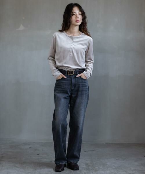 Sonny Label / サニーレーベル Tシャツ | 『UR TECH』ベロアヘンリーネックプルオーバー | 詳細20